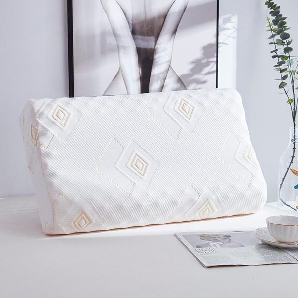

pillow thailand pure natural latex orthopedic remedial neck protect vertebrae health care children