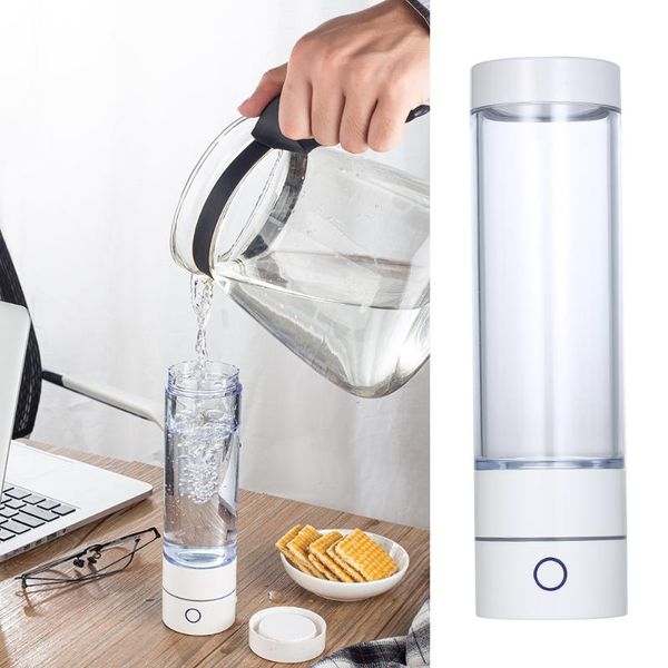 

water bottles portable hydrogen-rich generator rechargeable ion bottle cup glass