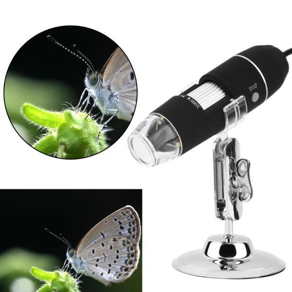 

digital microscope electronic 1000leds usb android microscopio type c borescope ip cameras