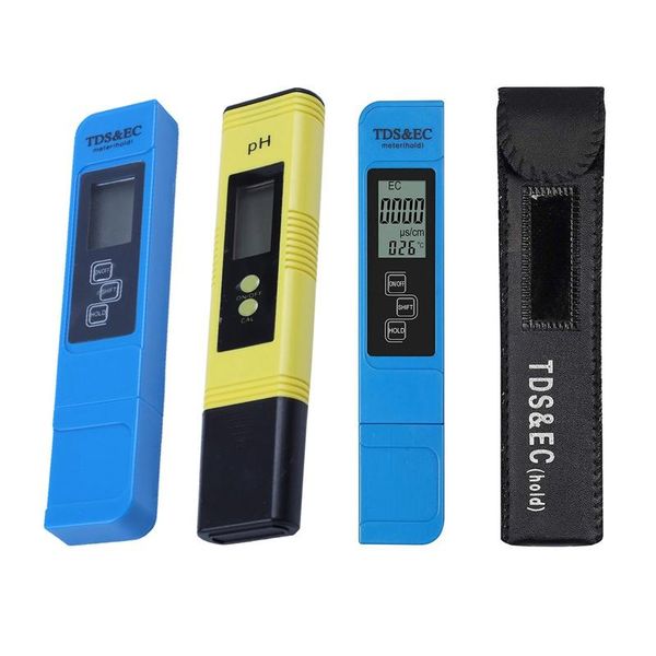 

promotion 1 set digital 0.0-14.0 ph meter tester & tds ec temperature pen meters