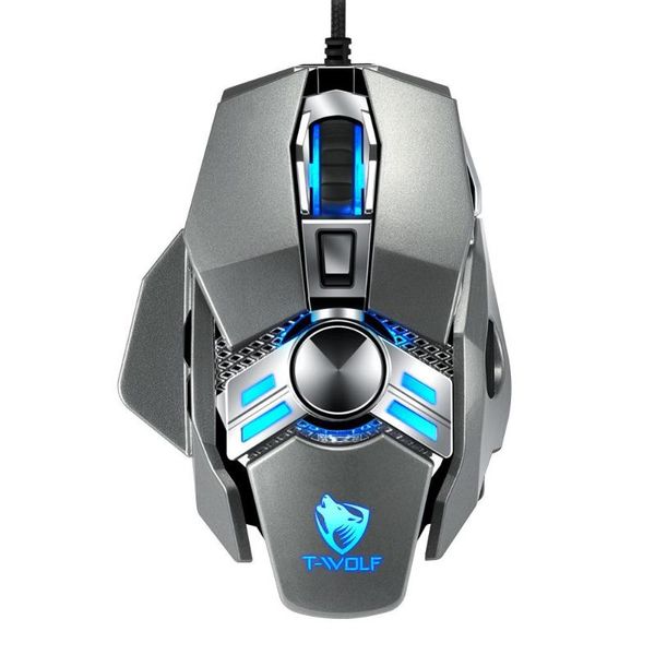 

mice mechanical gaming mouse luminous competitive usb dual-mode computer wired 704eic chip four-speed pdi 800 1600 3200 6400