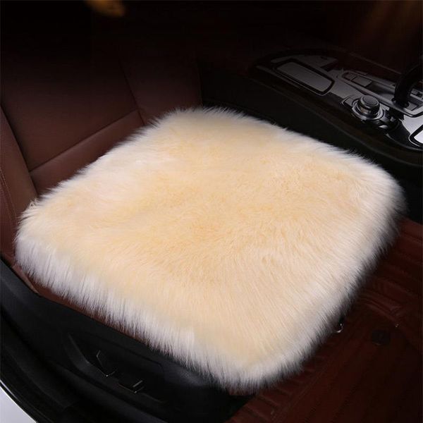 

car seat covers faux plush universal size warm cover autumn and winter pad cushion protector mat