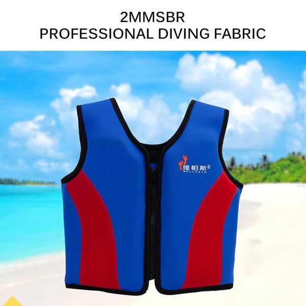 

pool & accessories 1pcs kids life jackets water sports surfing colorful kid drifting vest child swimming boating safety sportswear