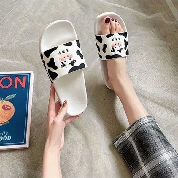 

summer flip flops sneakers for women's sandals house of sunny kawaii slippers casual soft beach shoes 211110, Black