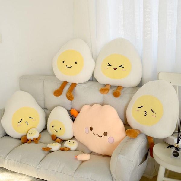 

cushion/decorative pillow 2 in 1 plush egg cushion folding blanket office nap child gift 2021 bedroom sofa chair decoration