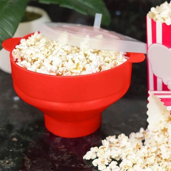 

bowls microwaveable silicone popcorn , bpa collapsible air microwavable maker bowl, use in microwave or oven