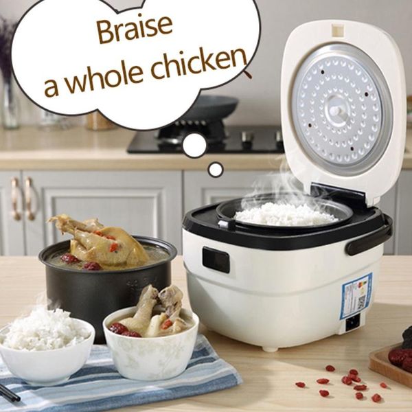 

electric rice cooker smart home 2.5l large capacity dormitory 2 automatic soup porridge yogurt chinese cookers