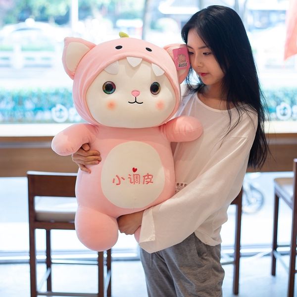 

creative cute cat kitten girl child comfort doll couple gift plush toy