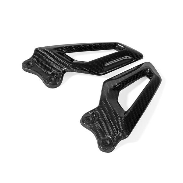 

pedals motorcycle carbon fiber foot peg plate rearset heel guard for s1000rr 2021