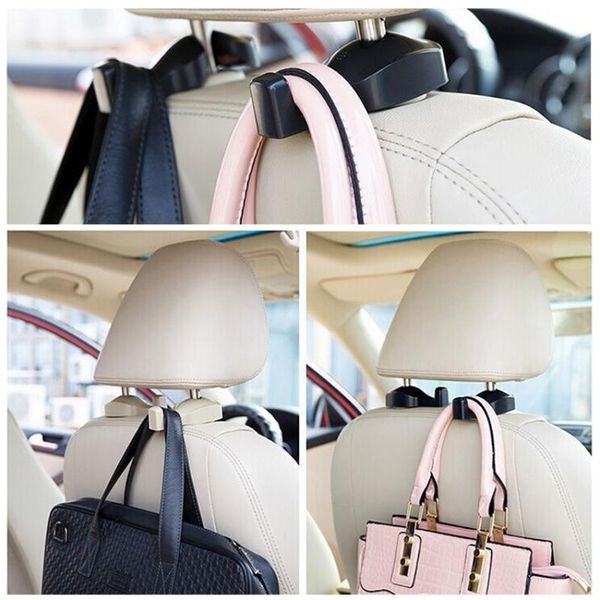 

car organizer 2pcs universal seat back hooks bags hanger holder automobiles storage clips