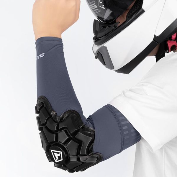 

motorcycle armor motocross brace protector elbow ice silk sleeve pads summer protective guards racing atv protection