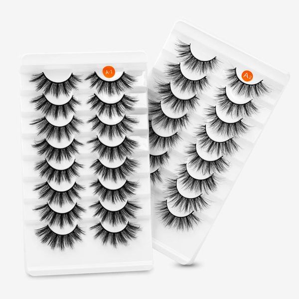 

5/8 pairs 3d lashes false eyelashes