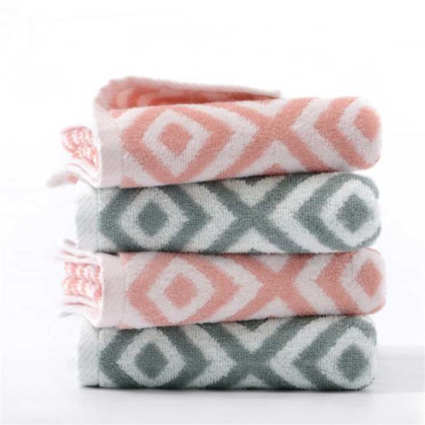 

towel pure cotton diamond hand 34*74 absorbent soft bath