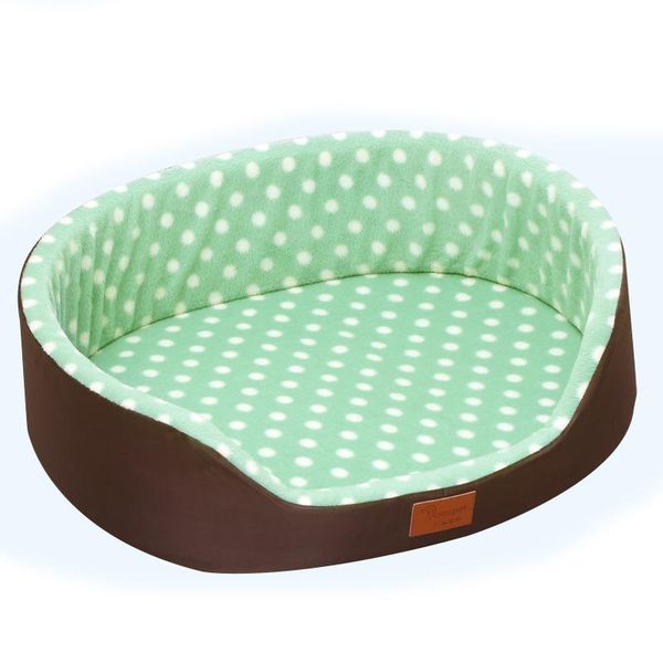 

kennels & pens 4 seasons pet bed polka dot double-sided available soft breathable dog small and medium-sized dogs cats supplies