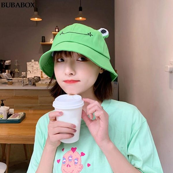 

fashion frog bucket hat for women summer autumn plain panama outdoor hiking beach fishing cap sunscreen female sunhat bob wide brim hats, Blue;gray