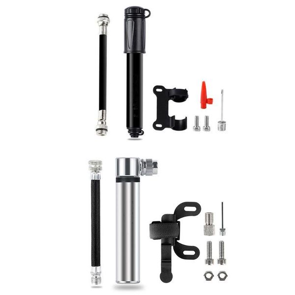 

bike pumps portable 100psi high pressure pump bicycle basketball mini inflatable