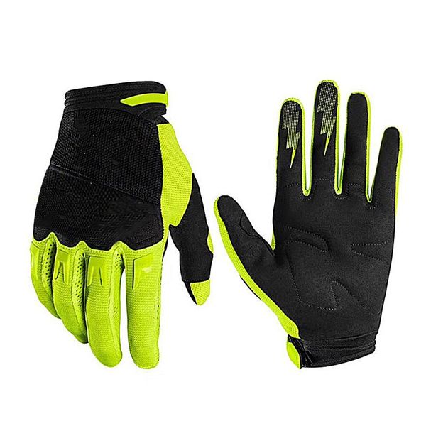 

cycling gloves 1pair full finger outdoor riding multifunctional non slip mountain bike shockproof protection sweat absorption, Black