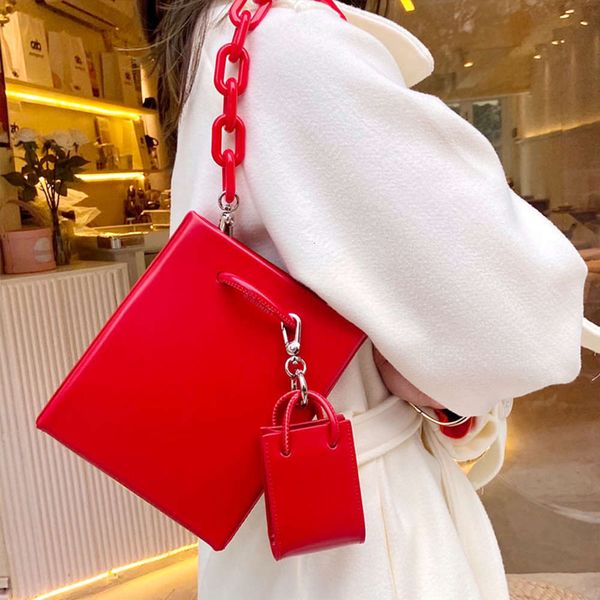 

luxury designer handbag 2 pc set clutches with mini purse and women shoulder bags leather sac a main crossbody bag