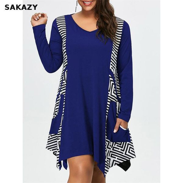 

casual dresses oversized femme 2021 summer dress big size printed long sleeve floral plus 5xl women clothing vestidos, Black;gray
