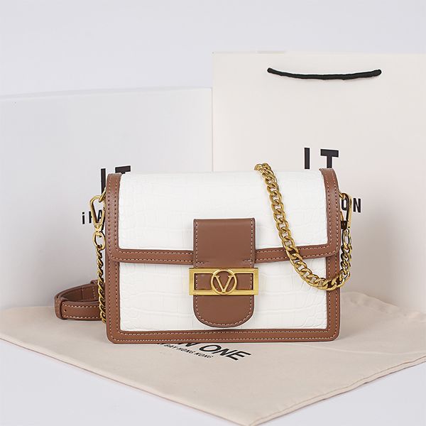 

bag 2021 new summer versatile messenger female leather cowhide shoulder chain bag fashion