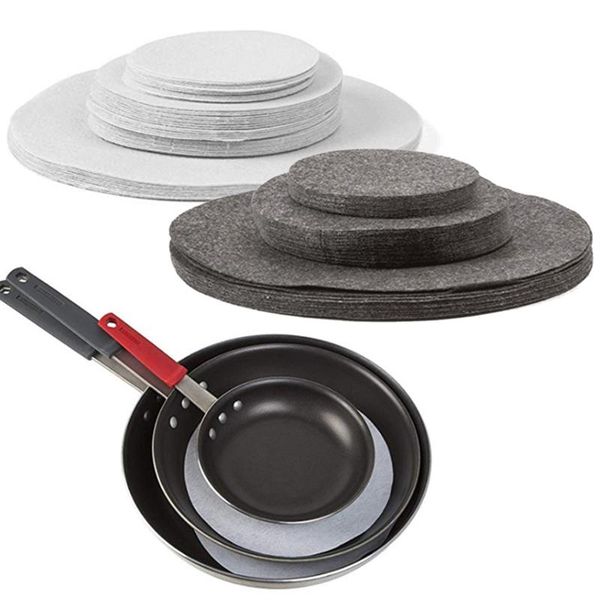 

mats & pads 24pcs/lot felt plate divider soft china storage separator protector dividers drop