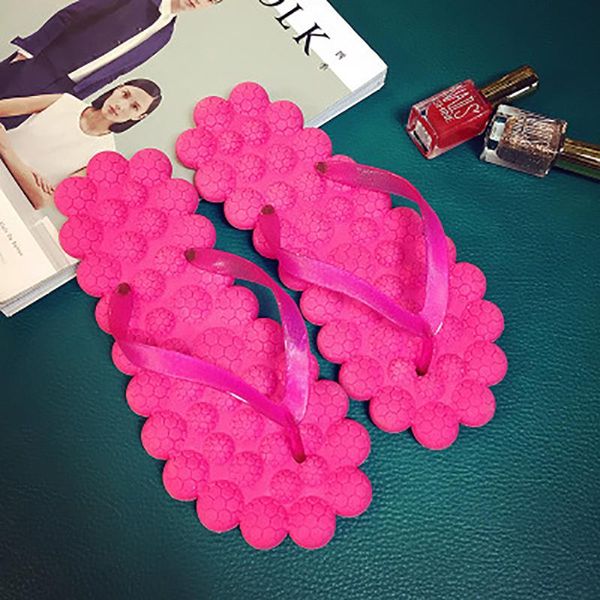 

slippers creative bubble flat women's shoes flip-flops casual home grapes comfortable outdoor beach, Black