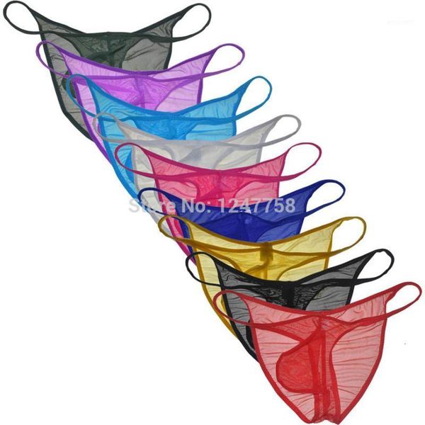 

underpants men briefs cheek pucker posing jockstrap see-through mesh underwear hipster pant cuecas mens bikini briefs1, Black;white