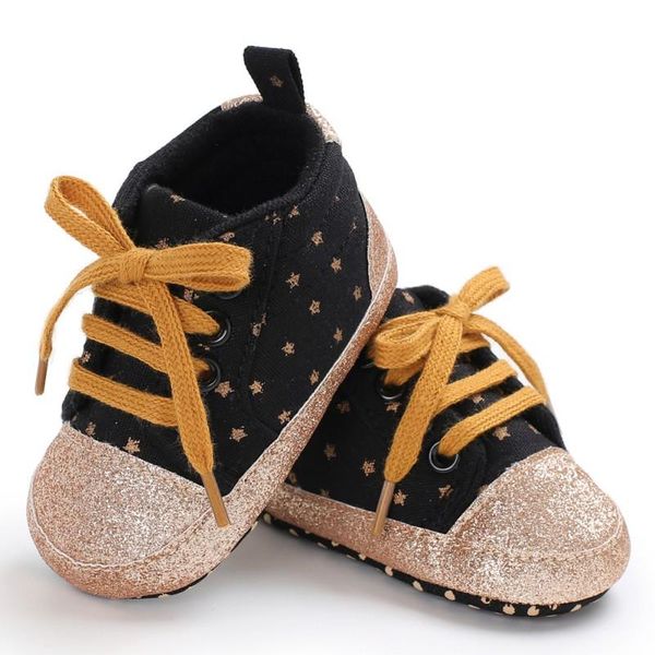 

first walkers baby boys girls shoes casual anti-slip toddler walking lace-up ly