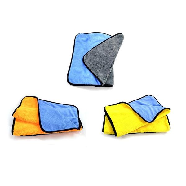 

car sponge 45*38 coral velvet super absorbent wash towel cleaning drying cloth care