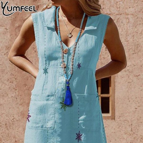 

yumfeel brand bohemian long jewelry handmade stone beaded necklace women pendant necklaces, Silver