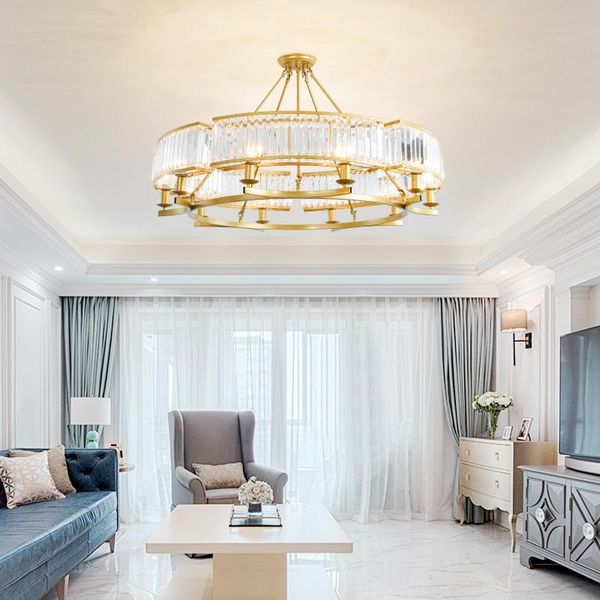 

chandeliers crystal chandelier lighting modern cristal living room bedroom lamp ceiling desinger's