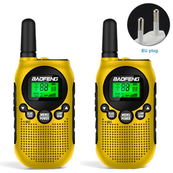 

walkie talkie 2pcs team ergonomic kid mini rechargeable camping 2 way radio birthday gift long distance hiking outdoor sports