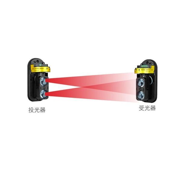 

wireless/wired indoor 300m outdoor 100m 2 beam poelectric active infrared detector abt-150m power adapter alarm systems
