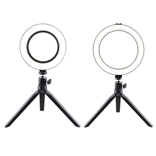 

selfie ring light with tripod stand and cell phone holder 3 mode adjustment level brightness for live stream make flashes