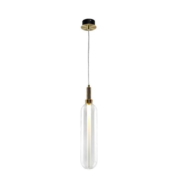 

nordic luxury restaurant clear pendant lights modern warm bedroom bedside kitchen dining room glass long lamps fixtures