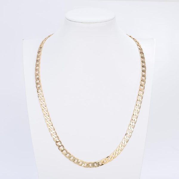 

chains gold jewelry chain fashion plated necklace, Silver