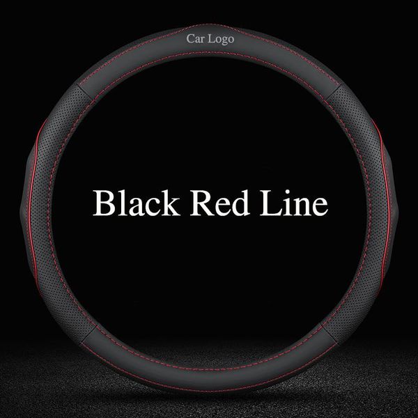 

steering wheel covers for qashqai j10 j11 x-trail t31 t32 kicks tiida juke car styling genuine leather accessories 38cm