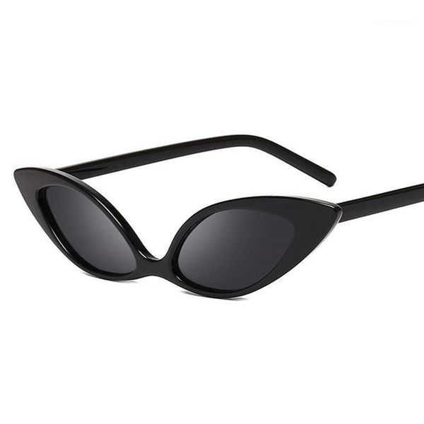 

sunglasses 2021 luxury small cat eye women vintage triangular sunglass oculos feminino sun glasses men lentes gafas de sol uv400, White;black