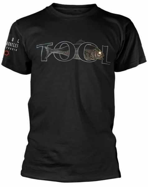 

official tool t shirt fish black classic rock metal band tee new, White;black