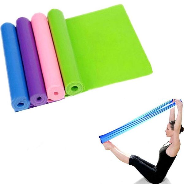 

pilates yoga sports workout aerobics stretch tensile elastic band resistance bands