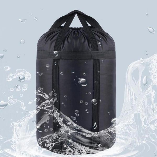 

camping sleeping bag sports nylon waterproof compression stuff sack portable outdoor hiking bags