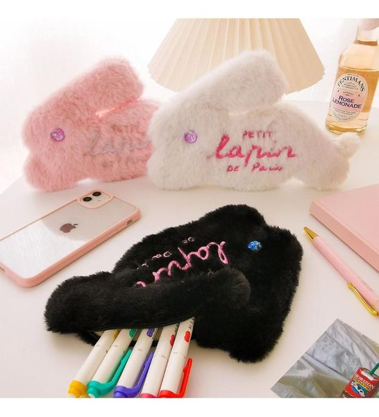 

storage bags plush stationery bag