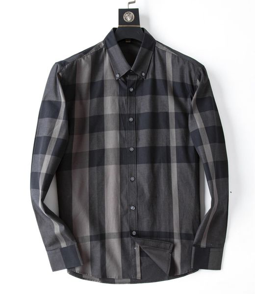 

2022 luxury designer men's shirts fashion casual business social and cocktail shirt brand spring autumn slimming the most fashionable c, White;black