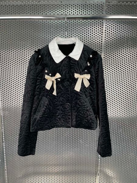 

new black velvet coat in autumn and winter, Black;brown