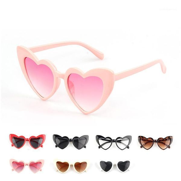 

sunglasses round heart women brand designer sun glasses retro love shaped ladies shopping sunglass uv, White;black