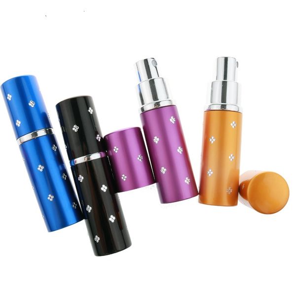 

10ml travel perfume atomizer refillable spray empty bottle many colors by hope12