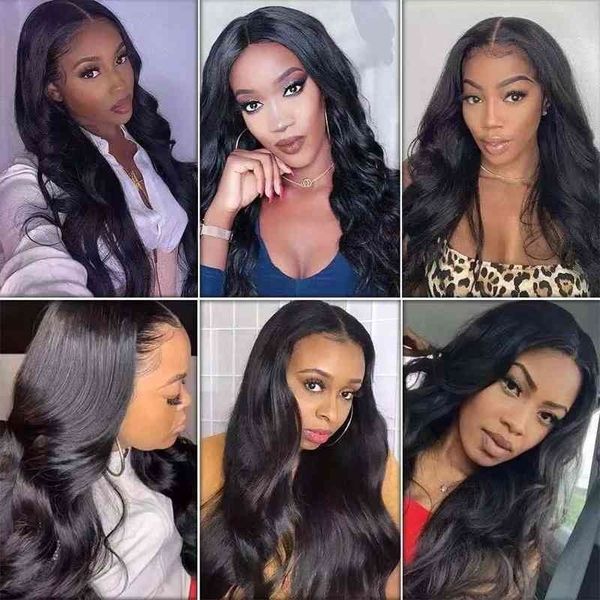 

multicolor female wig new medium long curly hair chemical fiber wig2, Black