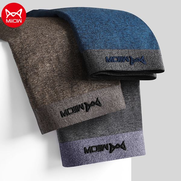 

3pcs miiow youpin men boxer shorts graphene antibacterial man underwear cotton boxer male solid color breathable shorts panty, Black;white