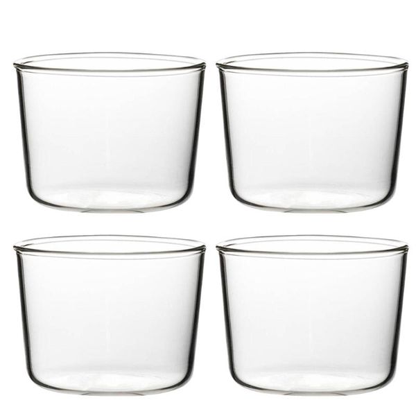 

disposable cups & straws 4pcs 200 recyclable pastry convenient appetizer glass