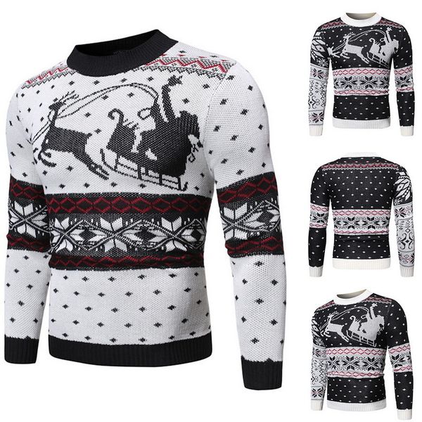 

christmas sweater day all kinds of men's and women's sweaters, White;black